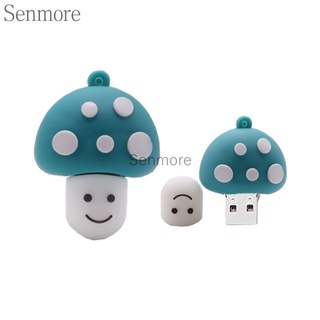 2tb USB Pendrives Bentuk Kartun Jamur Lucu