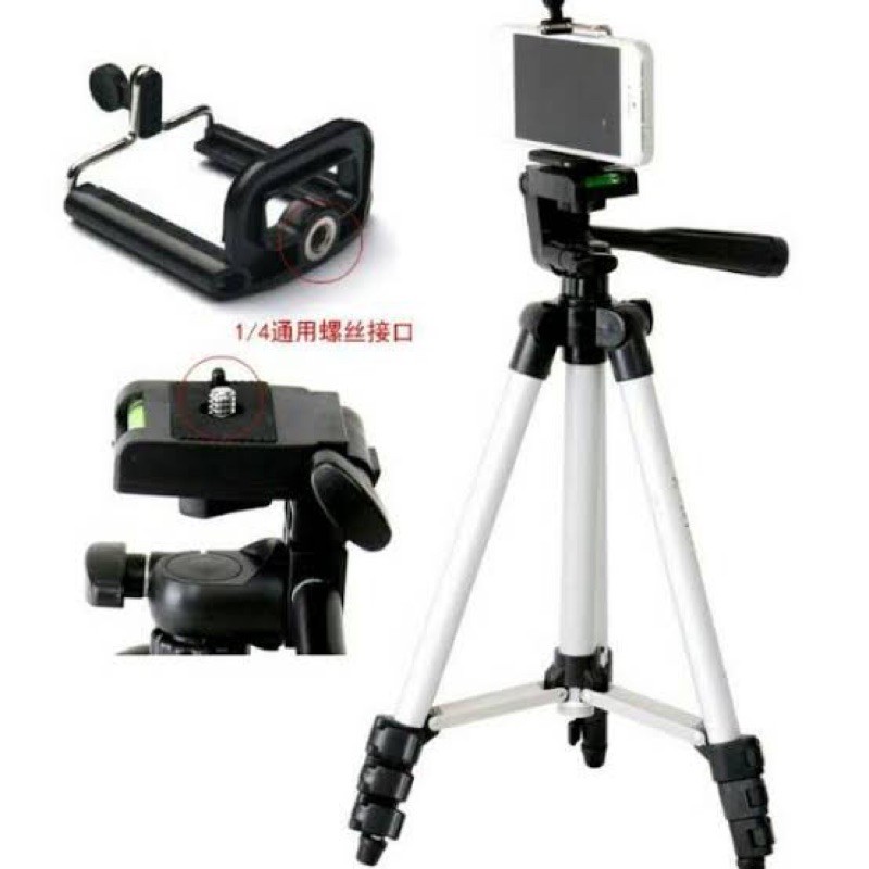 TRIPOD 3110 HOLDER U 35CM UP TO 100CM UNIVERSAL TRIPOD ALL IN ONE MAX 6,5mm