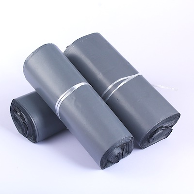 

RB TERMURAH 28X42 HITAM ABU polymailer import TEBAL packing bag bungkus plastik amplop plastik