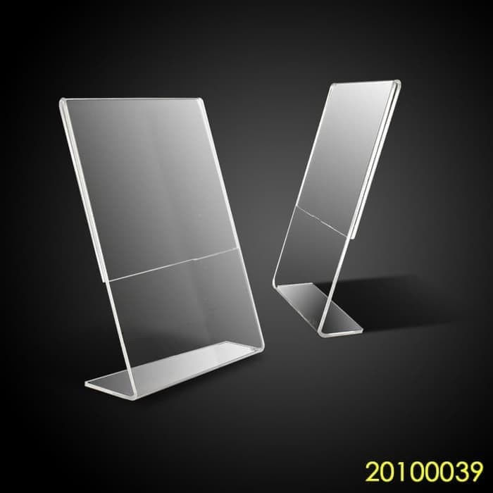 

Murah Acrylic tempat brosur A6/Tent holder A6