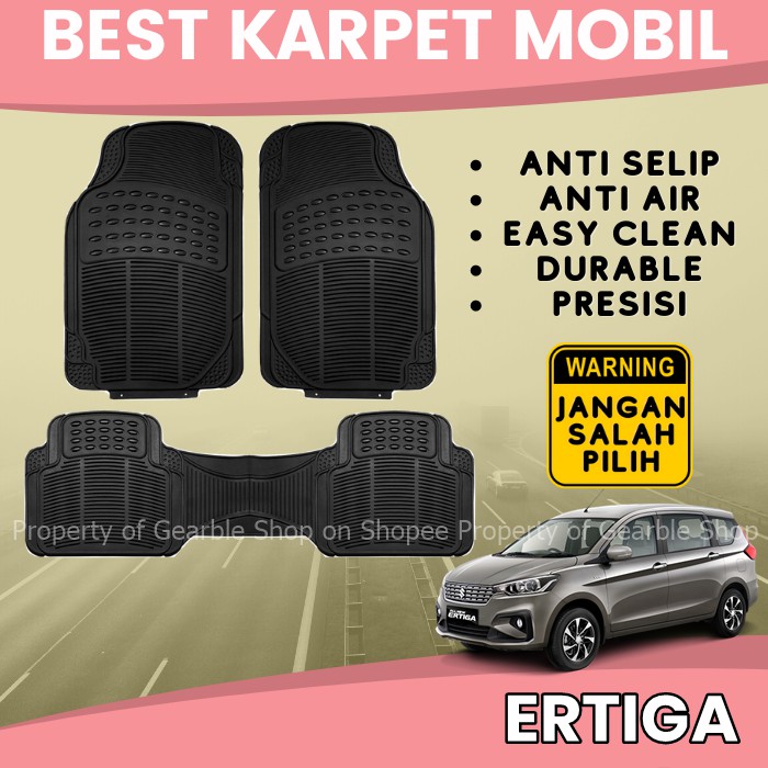 KARPET MOBIL ERTIGA ALAS LANTAI MOBIL ERTIGA KARPET ERTIGA KARPET DASAR MOBIL UNIVERSAL ANTI AIR
