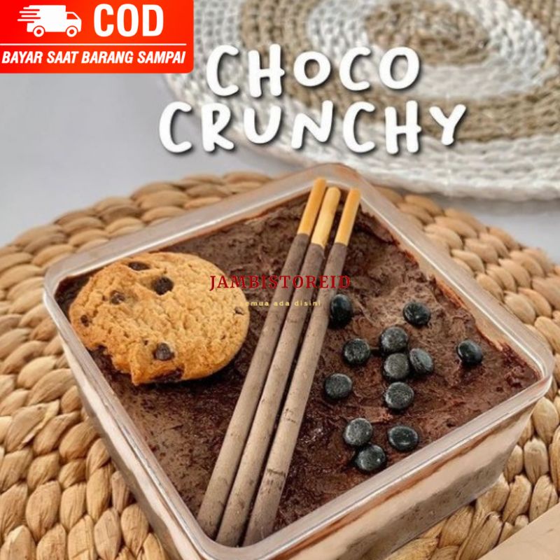 

(JAMBISTOREID) KHUSUS KOTA JAMBI JANGAN DIPESAN SEBELUM KONFIRMASI Dessert Box Rasa Choco Crunchy Jambi