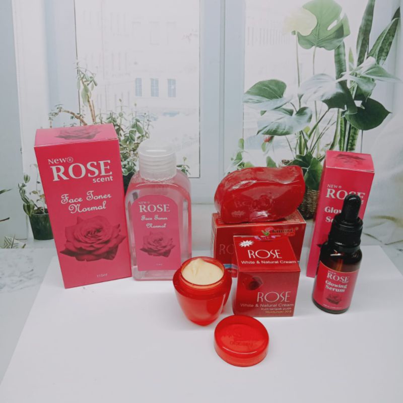 PAKET CREAM ROSE 4IN1 // CREAM ROSE PAKET 4IN1