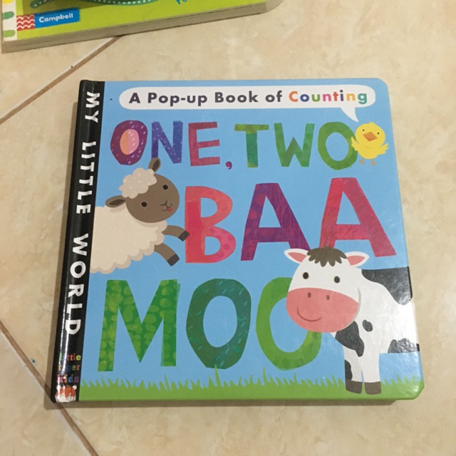 Pop up book preloved board book