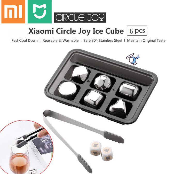Xiaomi Mijia Circle Joy Ice Cube Es Batu Stainless Pendingin Minuman