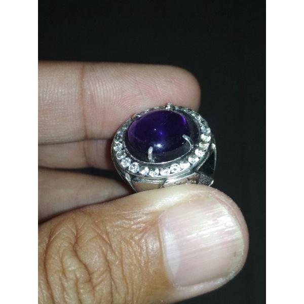 batu kecubung amatis Kalimantan