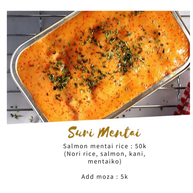

Salmon Mentai Cheese