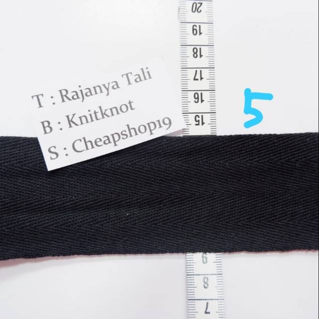 

Katun tape Pita katun 5 cm