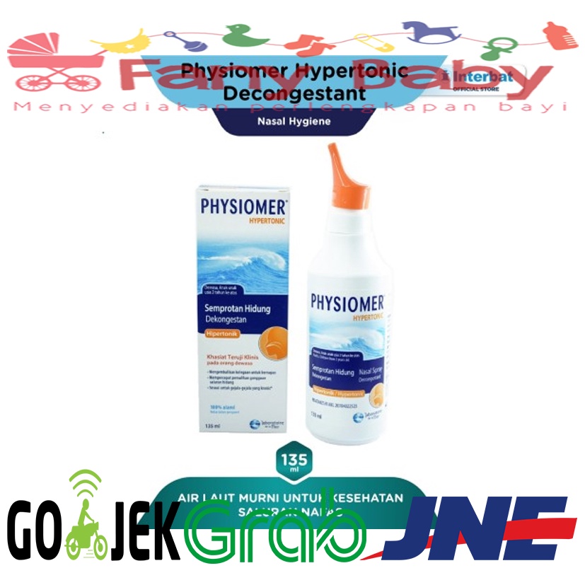 PHYSIOMER HYPERTONIC SEMPROTAN HIDUNG DEKONGESTAN 135ML