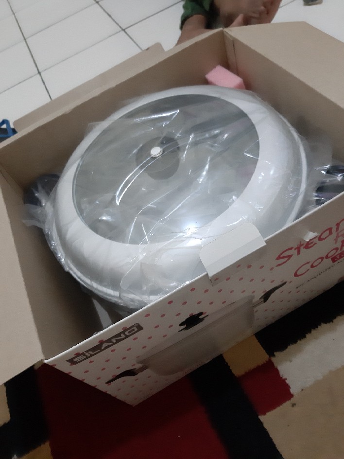 Panci Kukus - Steamer Rice Cooker Maspion 33 Cm (panca Guna)-khusus Gojek