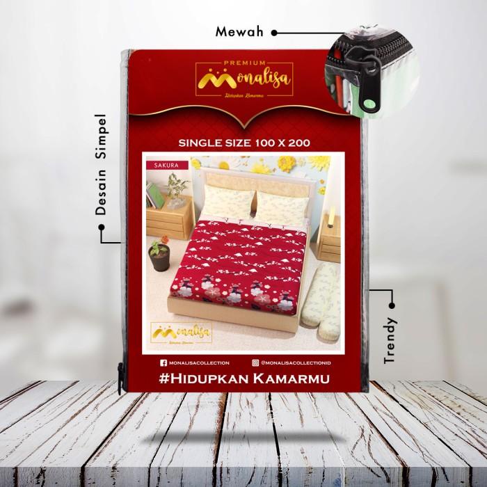 Sprei Monalisa Premium Leopard 180x200