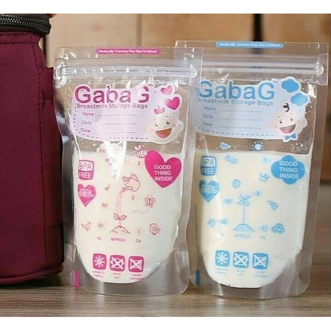 Terlaris Kantong Susu Asi Gabag Plastik 100Ml Grosir | Breastmilk Storage Bags Paling Populer