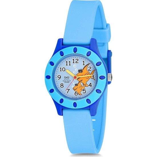 SALE Jam Tangan Anak Colorful Motif Lucu Rubber Analog Original Q&amp;Q QNQ QQ VQ13 VQ13J Series