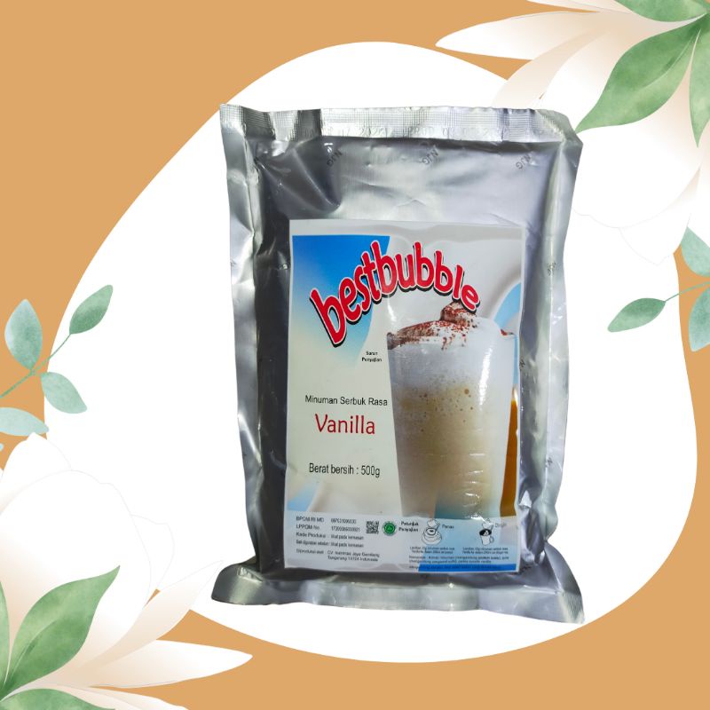 

powder best bubble vanilla 500g