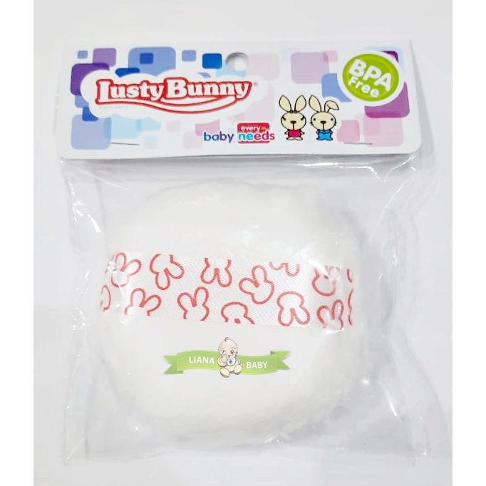 PNB179 TEPUKAN BEDAK LUSTY BUNNY POWDER SPONGE PUFF DENGAN PITA TB1532