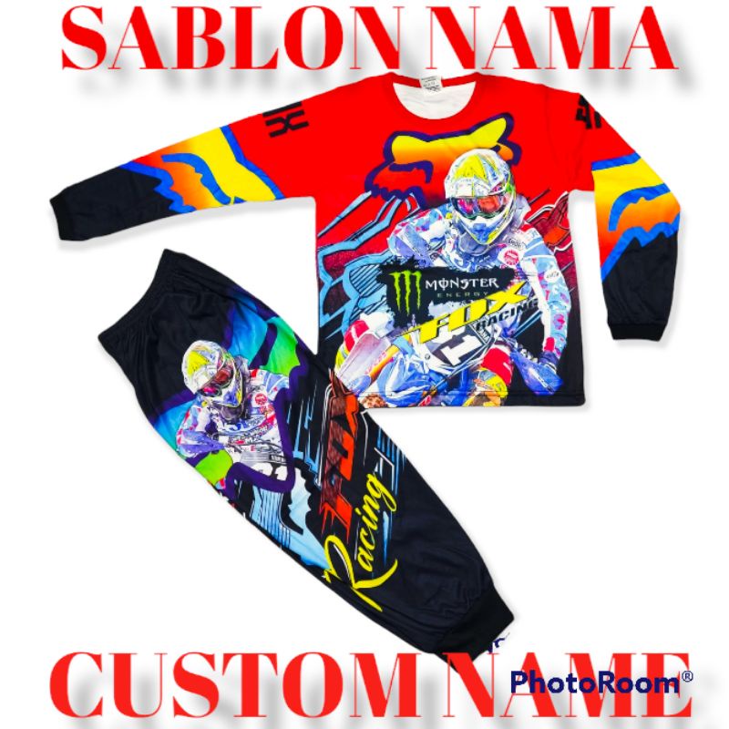 SETELAN BAJU MOTOR CROSS #JERSEY MOTOR CROSS