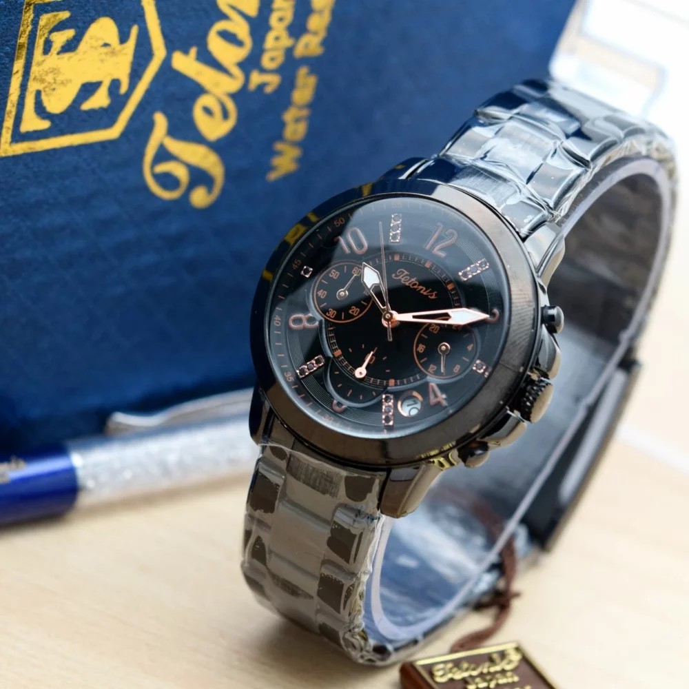 Jam Tangan Wanita Tetonis Rantai