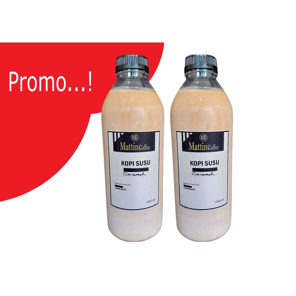 

Es Kopi Susu Caramel - 2 ltr - Mattin Coffee
