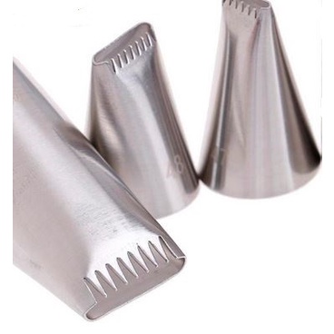 Basketweave Tips Icing Piping Nozzles (5pcs)