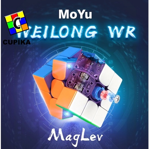 Rubik 3x3 MoYu WeiLong WRM MagLev Magnetic Stickerless 3x3 WR M