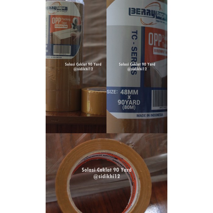 

Lakban Tape 90Yard/Isolasi Lakban Coklat/Lakban murah/Solasi murah