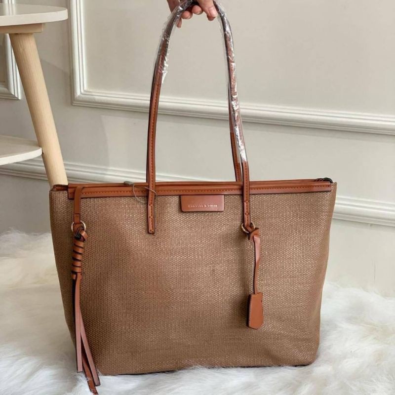 CK Textured Tote Bag