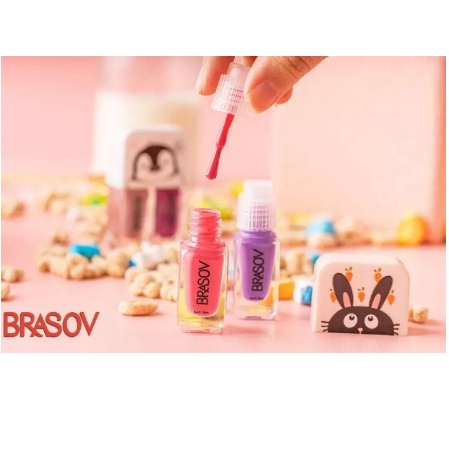 ⭐BAGUS⭐ BRASOV Kutek 2 in 1 | Nail Polish Cat Kuku