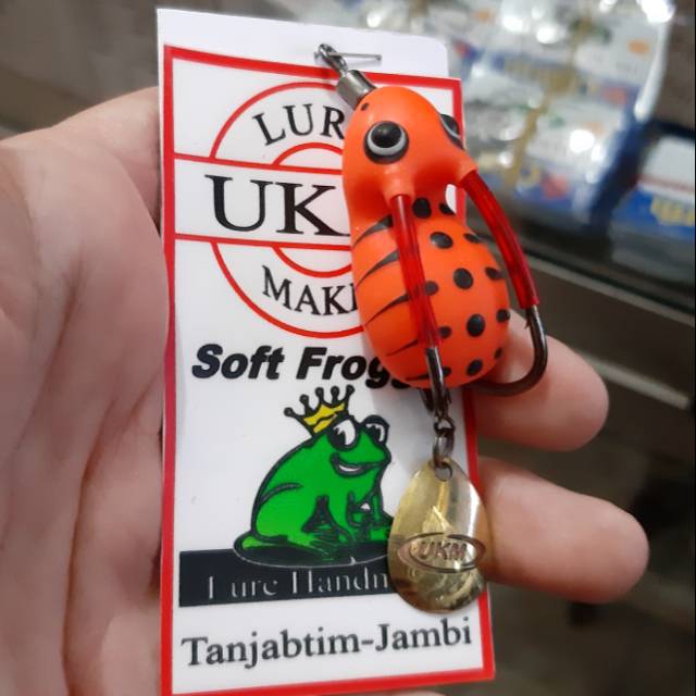 Soft frog pikachu / soft lure pikatchu ukm