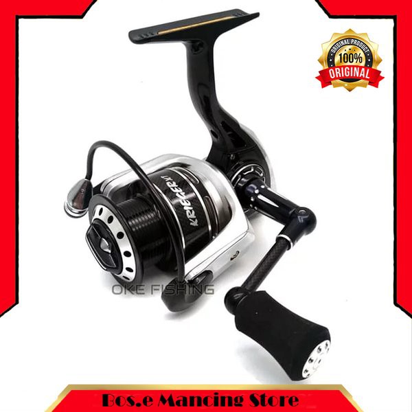 Original Gulungan Pancing Reel Pancing Ryobi Krieger XT 3000 7 BB Katrol Pancing/Pancingan