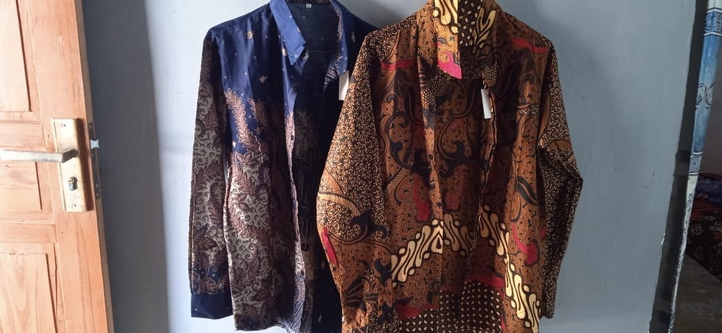 Batik Pria Lengan Panjang Slimfit Modern Batik Slimfit Pria