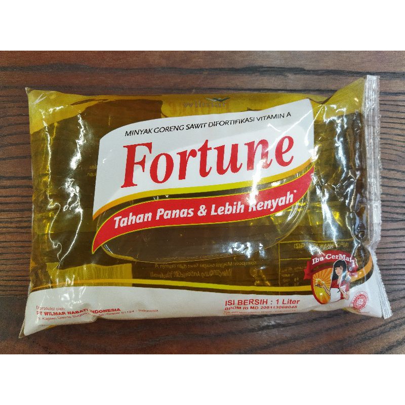 

Minyak goreng fortune 1 liter