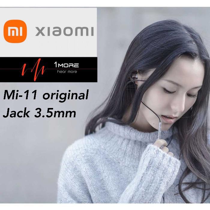 HANDSFREE XIAOMI PISTON 6 Headset Xiaomi Mi Dual Dynamic Original Magnetic Handsfree Earphone Xiaomi