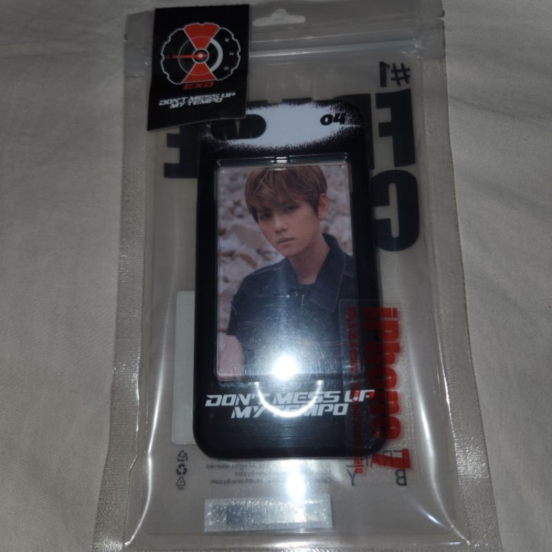 [Ready Stock] EXO Tempo Frame Case Baekhyun Photocard Iphone 7 Fullset Sealed