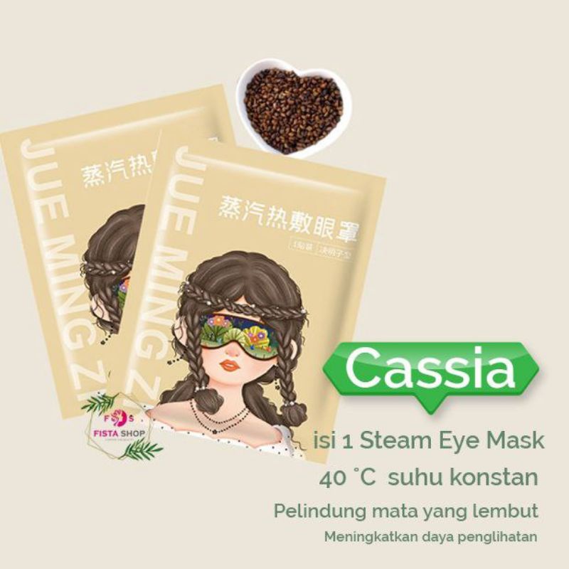 Steam Eye Mask Aromatherapy masker mata uap kompes mata lelah bebbo