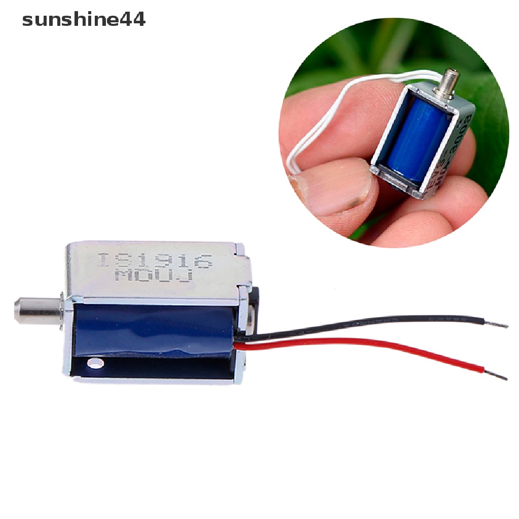 Sunshine Katup solenoid Elektrik Mikro Dc 3v Untuk Kontrol Aliran gas