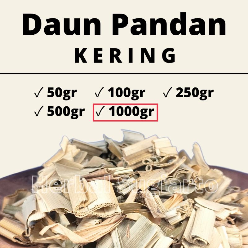 

GROSIR Daun Pandan Kering 1kg 1000gr 500gr 250gr 100gr 50gr Kualitas BAGUS 1kg