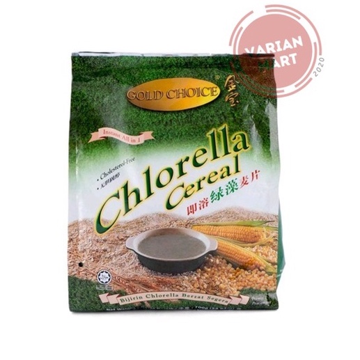 

Gold Choice Chlorella Cereal 700gr / Sereal Jagung dan Gandum
