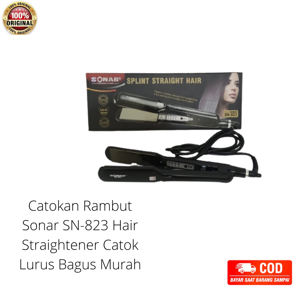 Catokan Rambut Sonar SN-823 Hair Straightener Catok Lurus pelurus rambut