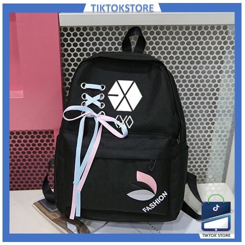 TIKTOK - RANSEL EXO - Tas Ransel Backpack Fashion MORYMONY BISA COD