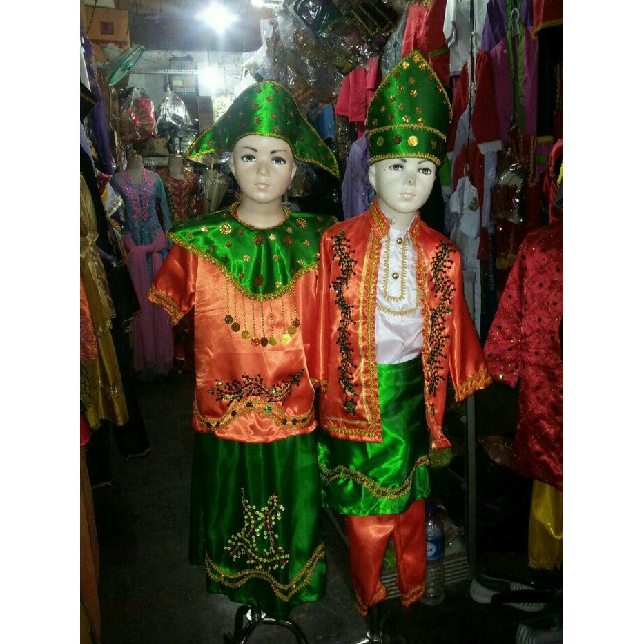 Baju adat banjarmasin anak