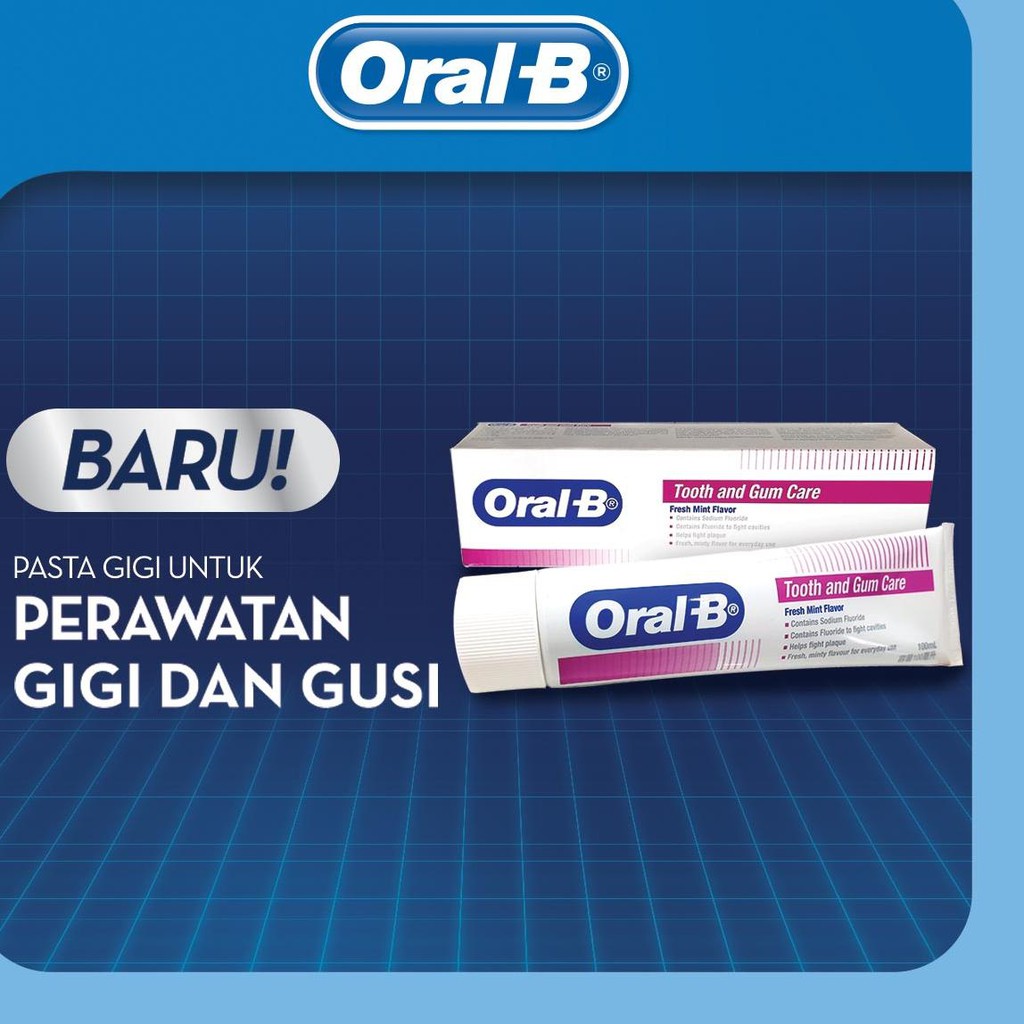 [KODE PRODUK 714] Oral-B Tooth and Gum Care Paste x2 TERMURAH..