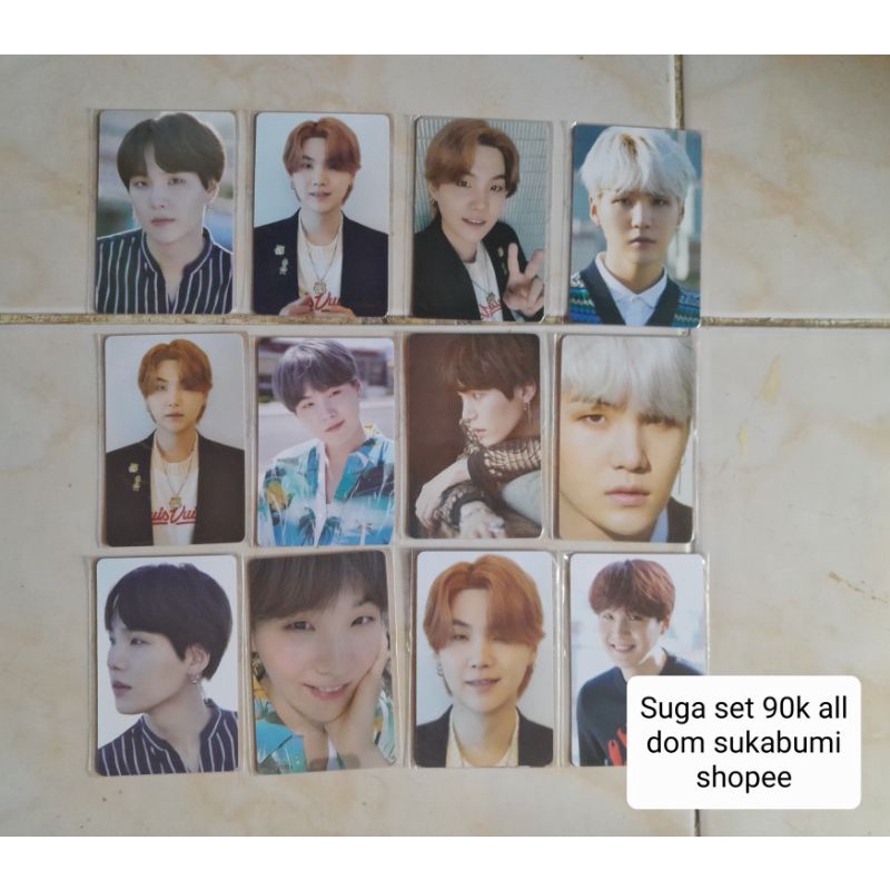 PC DICON 101 SUGA YOONGI BTS SET
