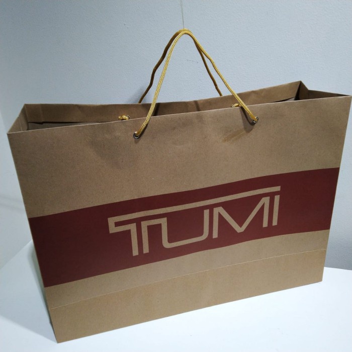 

Terlaris TUMI TOUGH PAPERBAG TAS KERTAS size L UNTUK KADO TUMI TOUGH PAPERBAG - TUMI