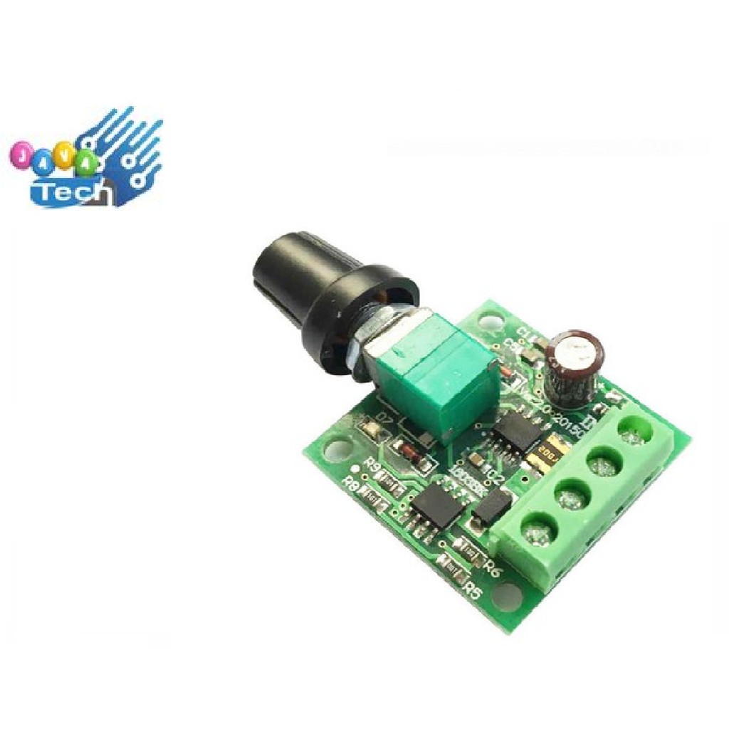 Modul Pengatur Kecepatan Motor PWM 2A 1.8-15V DC Speed Control Module