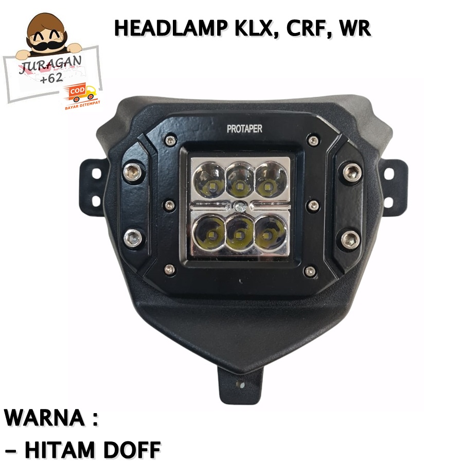 LAMPU HEAD LAMP LED KLX CRF WR