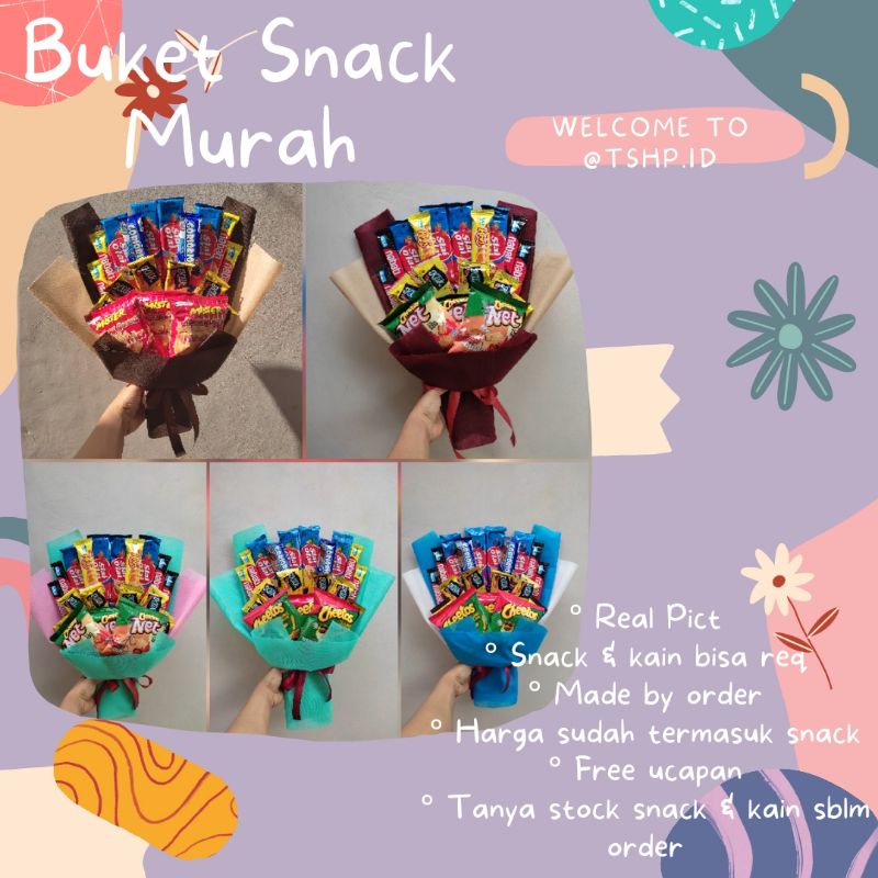 BUKET SNACK WISUDA MURAH (B38)