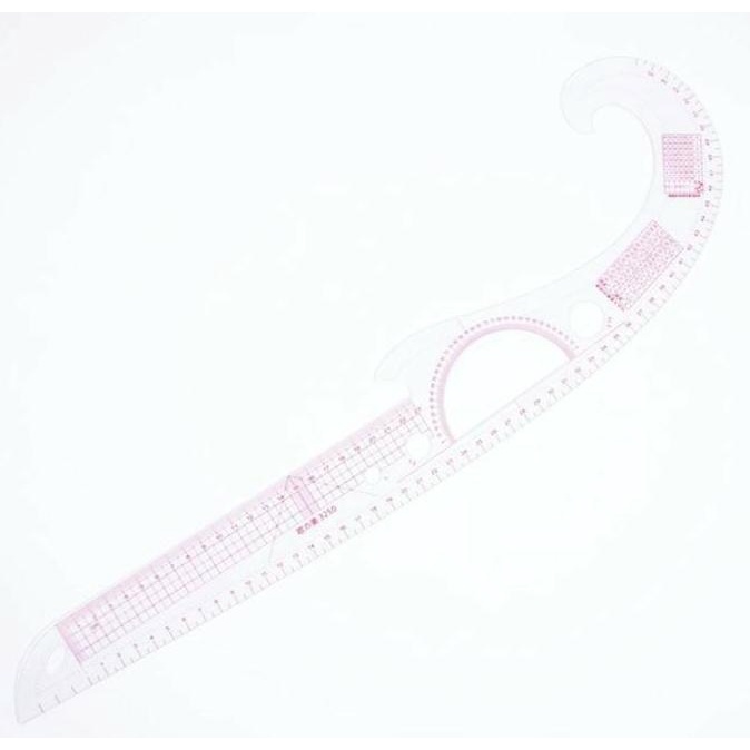 

[BISA COD] Penggaris Jahit/Menjahit - Pola Quilting Patchwork Ruler 45cm - 3250