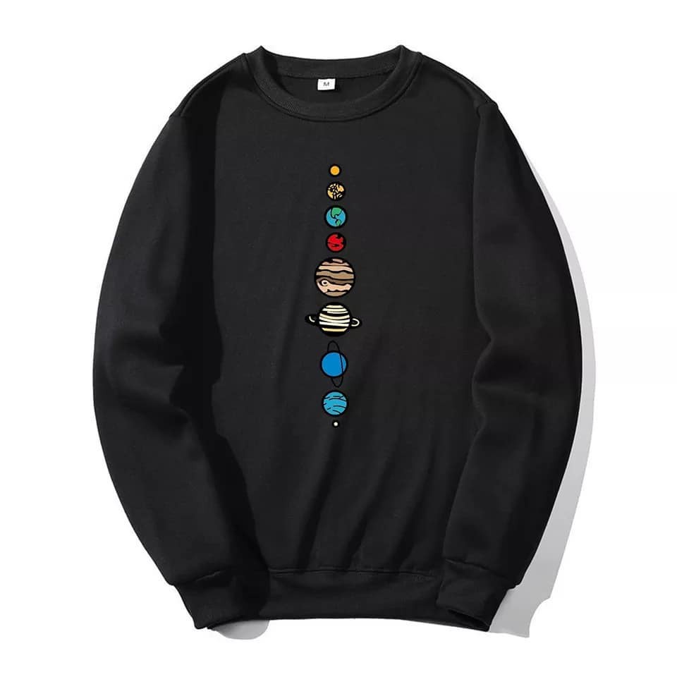 SWEATER UNISEX JAJARAN PLANET PREMIUM TERBARU,