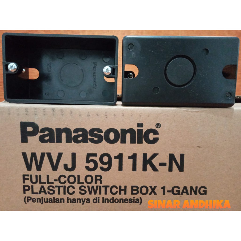 INBOW DUS/BOX PERSEGI PANJANG A-TYPE HITAM PANASONIC WVJ 5911KN