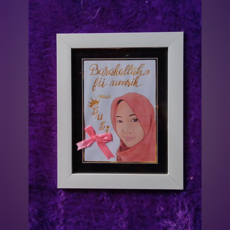 

ArtKu HandGift kado ulang tahun size 8R